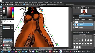 Drawing Beldam Well Endowed Halloween Hentai at MediBang Cag Art